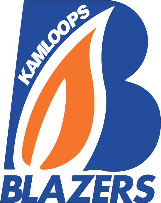 kamloops blazers 1987-2005 primary logo iron on transfers for clothing